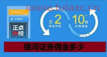 银河证券的股票交易手续费是多少