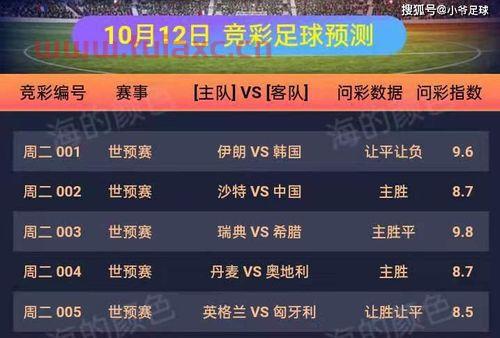 中国VS沙特比分