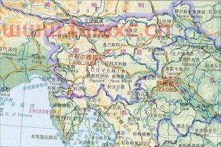 斯洛文尼亚地图