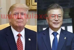 韩国总统文在寅访问美国