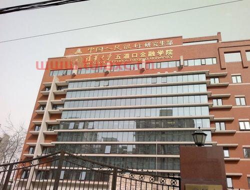 五道口金融学院