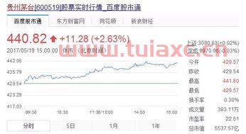 1995年茅台股票多少钱一股